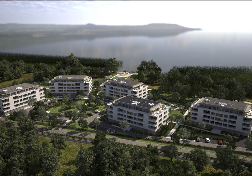 Lake Resort Lakópark prémium kategóriás, vízparti lakások